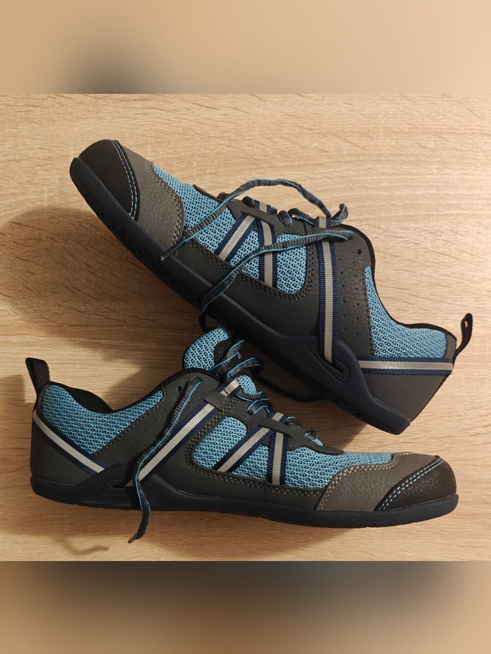 Xero Shoes Prio Women's Size 8 Blue Gray Barefoot Minimalist Running Shoes